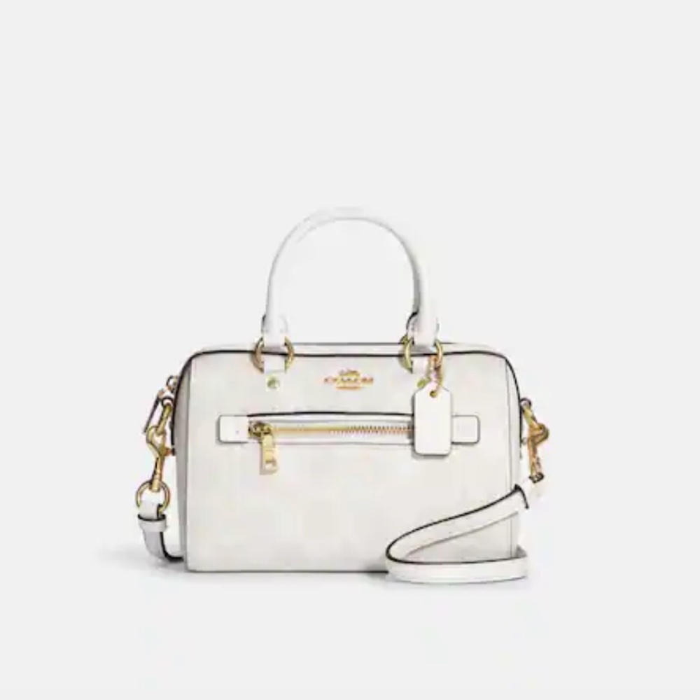 Coach Mini Rowan Crossbody In Signature Canvas